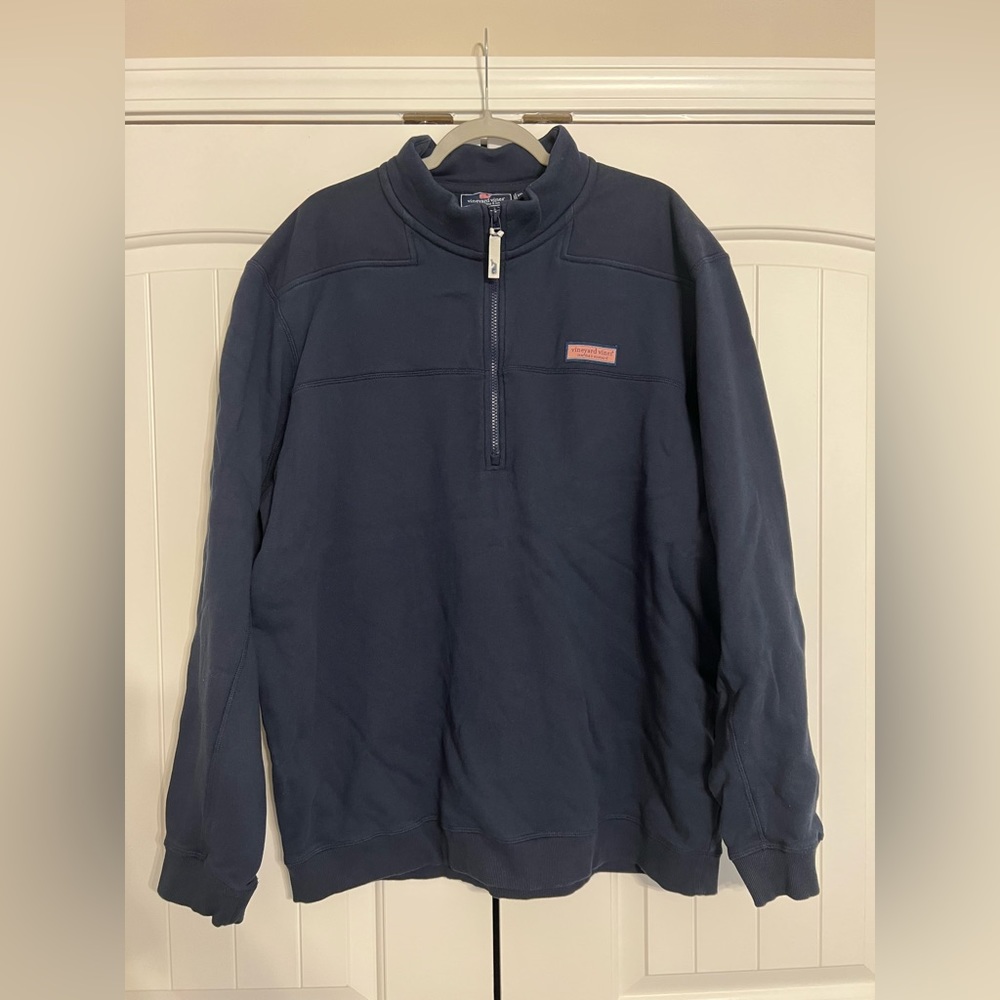 Men’s Vineyard Vines Navy Shep Shirt Size XXL *EUC*